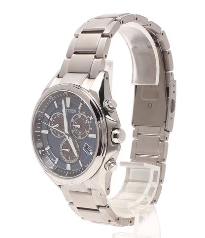 CITIZEN 腕時計 アテッサ ソーラー ネイビー E610-S104203 メンズ シチズン
