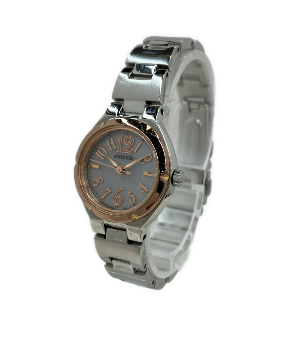 CITIZEN 腕時計 ウィッカ wicca ソーラー E031-S069548 レディース シチズン