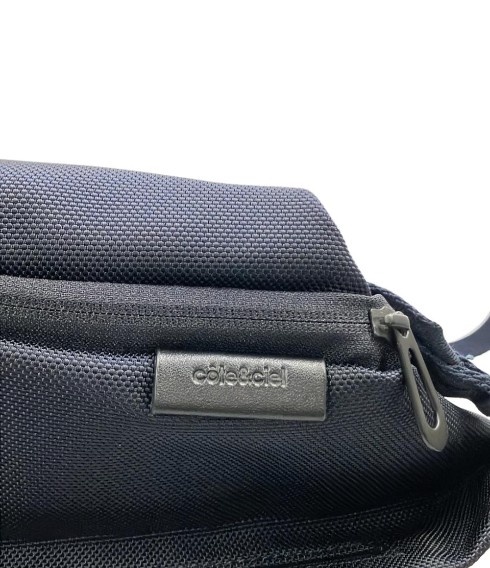 美品 Cote&Ciel ボディバッグ ウエストバッグ ウエストポーチ メンズ コートエシエル