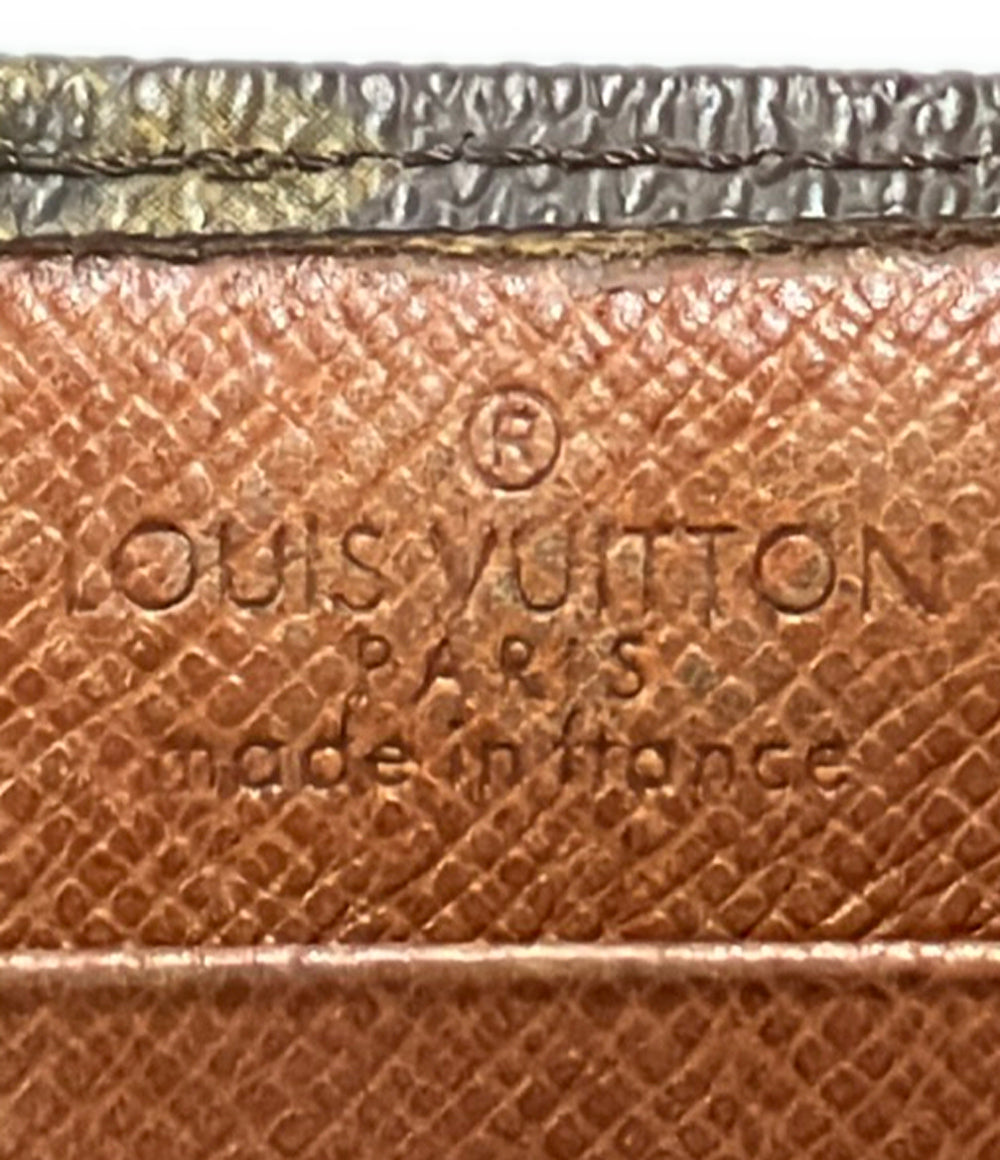 LOUIS VUITTON 二つ折り財布 Wホック ポルト モネ ビエ カルトクレディ モノグラム M61660 レディース メンズ ルイ・ヴィトン