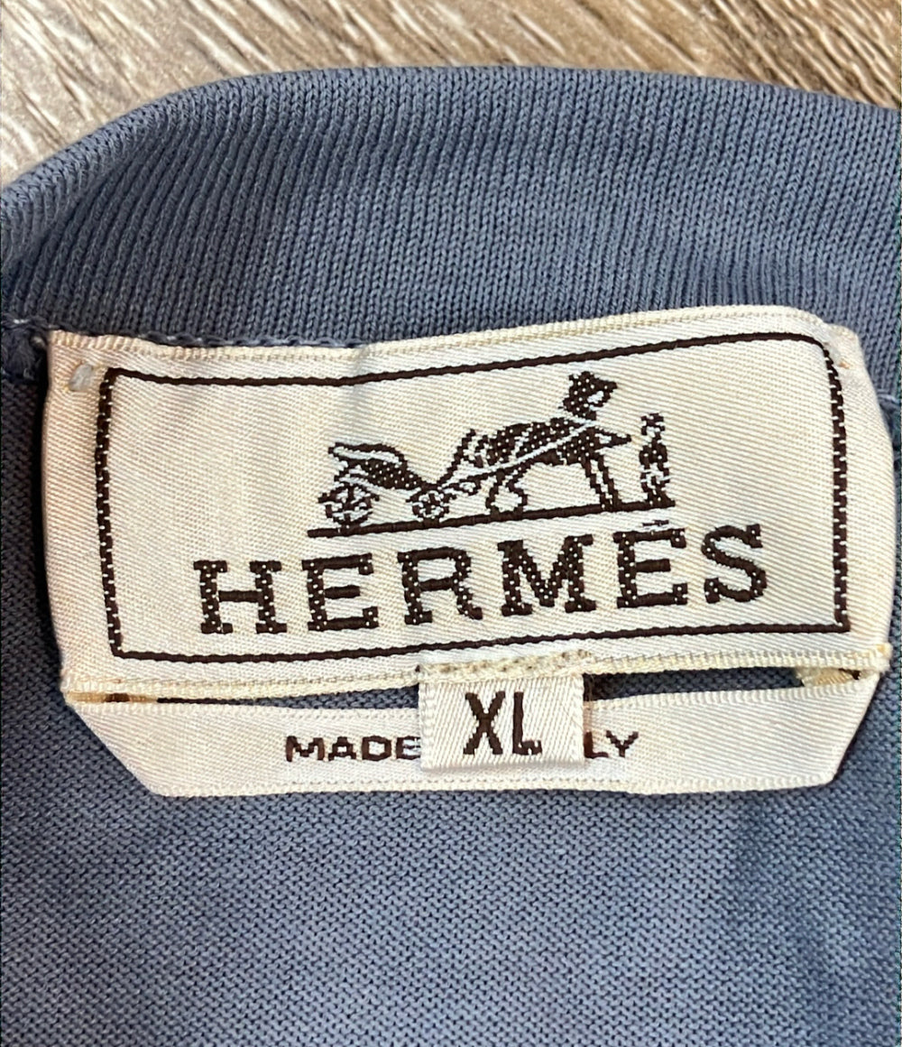 HERMES 半袖Tシャツ クールネック メンズ SIZE XL エルメス