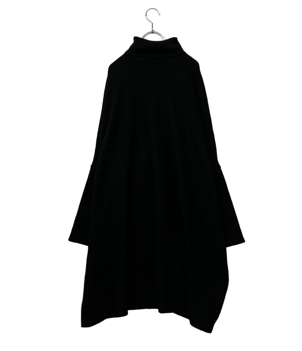 美品 BEARDSLEY 長袖ニット タグ付き ロング ビッグニットタートル BEZ1042505A0003 レディース SIZE F ビアズリー