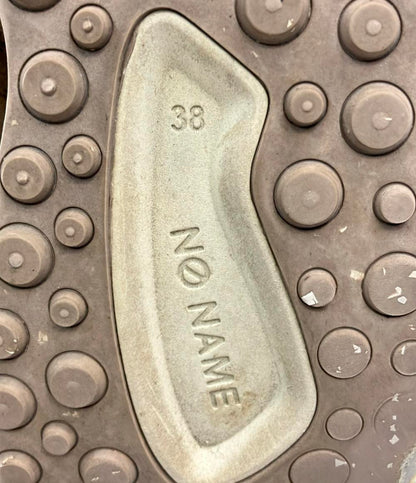 ノーネーム ローカットスニーカー 厚底 レディース SIZE 38 (L) NO NAME