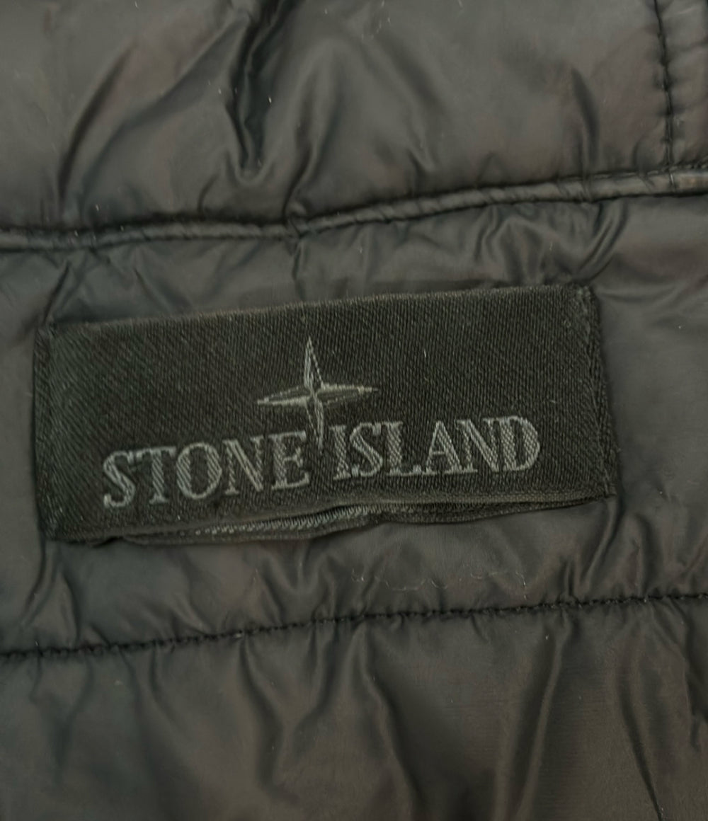 STONE ISLAND フーデッドブルゾン 中綿ジャケット スナップボタン ダブルジップ 23AW 7915420f1 メンズ SIZE M ストーンアイランド