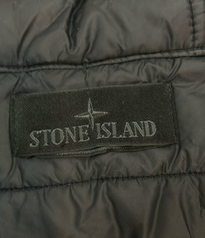STONE ISLAND フーデッドブルゾン 中綿ジャケット スナップボタン ダブルジップ 23AW 7915420f1 メンズ SIZE M ストーンアイランド