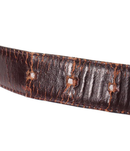 訳あり LOUIS VUITTON ベルト サンチュール クラシック タイガ M6841 メンズ ルイ・ヴィトン