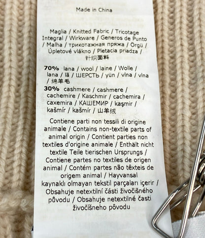 MAX MARA 長袖ニット カシミヤ ウール ケーブル ミセス＆エレガンス レディース SIZE L マックスマーラ