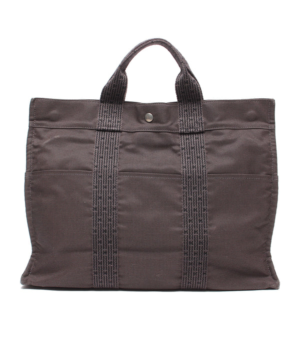 HERMES トートバッグ シルバー金具 エールラインMM レディース メンズ エルメス