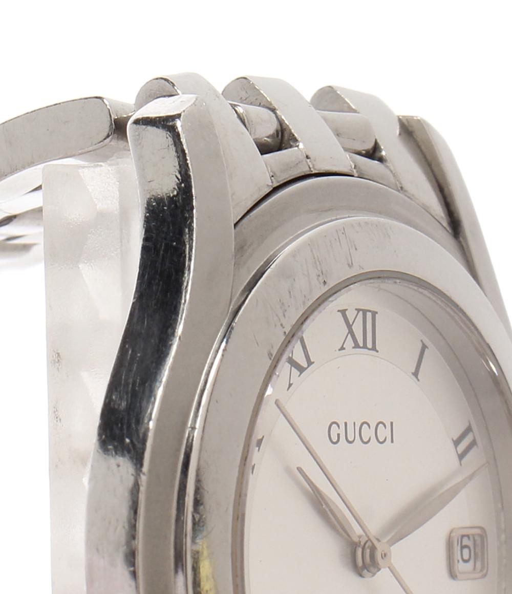 GUCCI 腕時計 クオーツ シルバー 5500M メンズ グッチ – Rehello by