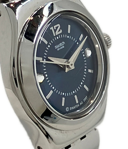Swatch 腕時計 アイロニー IRONY クオーツ ブルー系 レディース スウォッチ