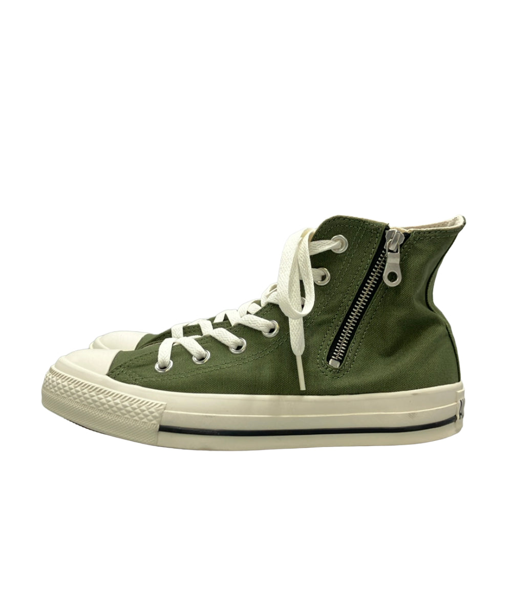 美品 CONVERSE ハイカットスニーカー オールスター ミリタリージップ HI 1SC964 レディース SIZE 24.5 コンバース