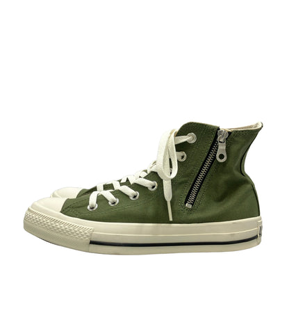 美品 CONVERSE ハイカットスニーカー オールスター ミリタリージップ HI 1SC964 レディース SIZE 24.5 コンバース