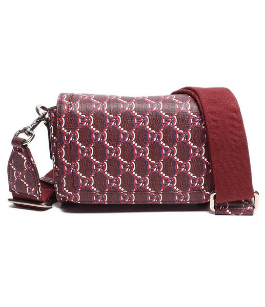 美品 グッチ レザーショルダーバッグ シルバー金具 スーパーミニ