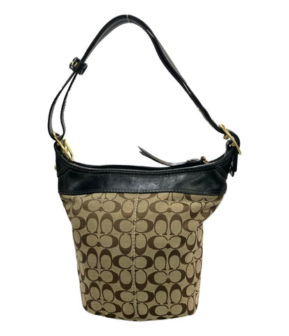 コーチ ショルダーバッグ 斜め掛け レザー キャンバス シグネチャー 11437 レディース COACH