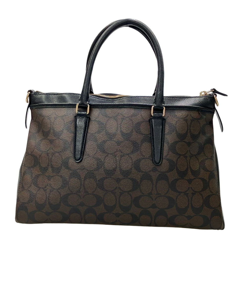 COACH 2WAY トートバッグ ショルダーバッグ 斜め掛け シグネチャー F34617 レディース コーチ