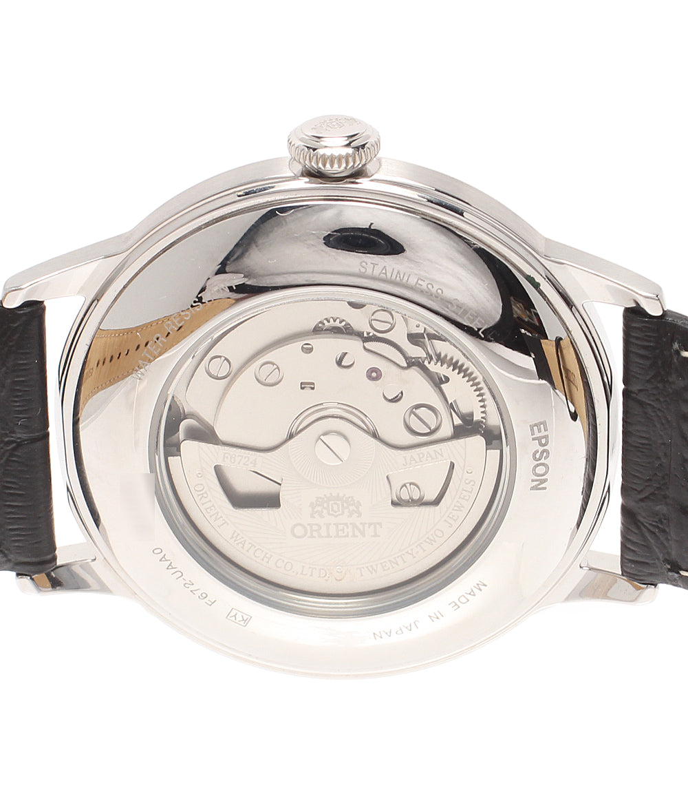 ORIENT 腕時計 自動巻き ホワイト F672-UAA0 メンズ オリエント