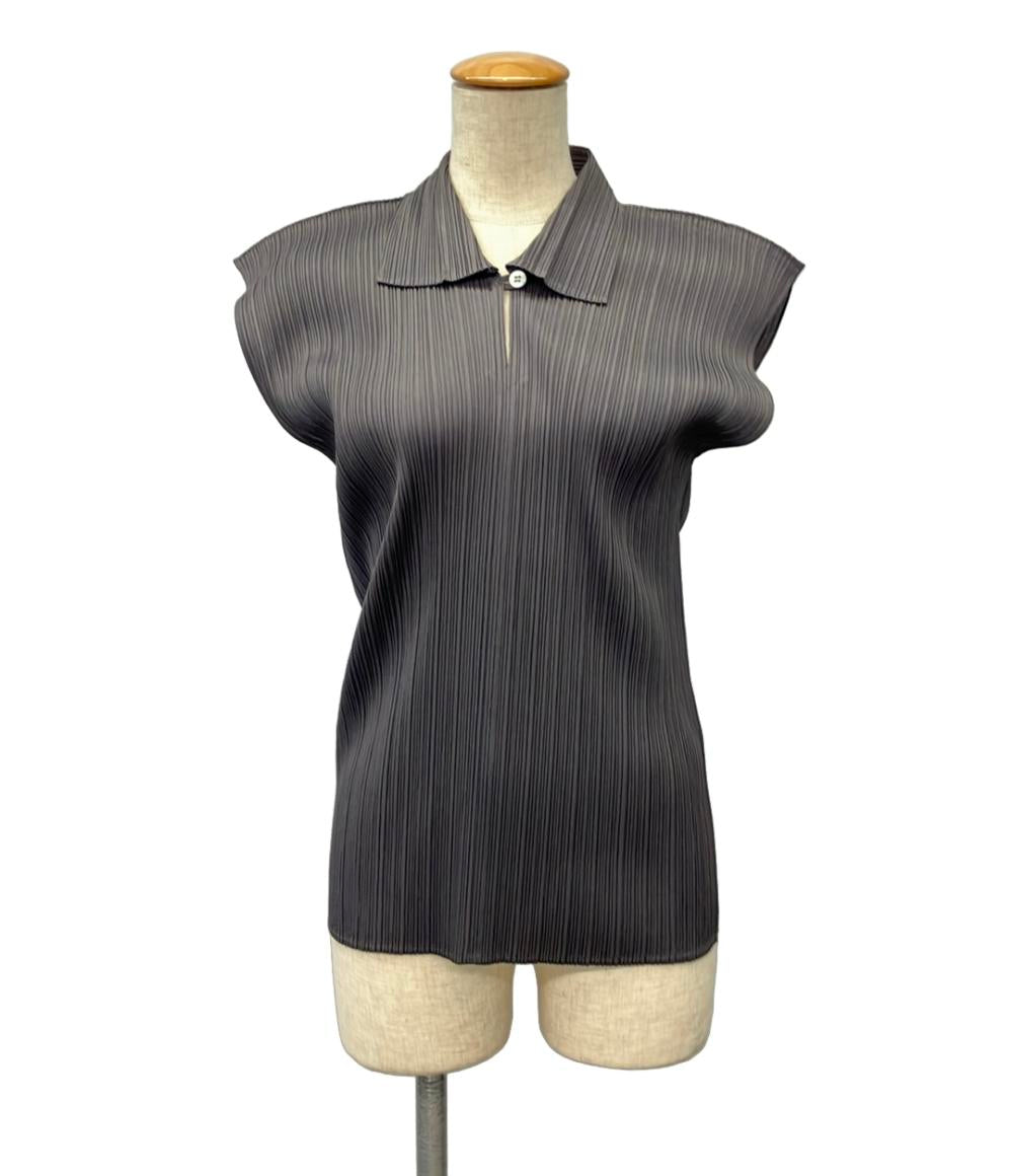 me issey miyake イッセイミヤケ 半袖 ノースリーブＴシャツ 中古・古着通販】me ISSEY MIYAKE (ミーイッセイ ミヤケ) ノースリーブ
