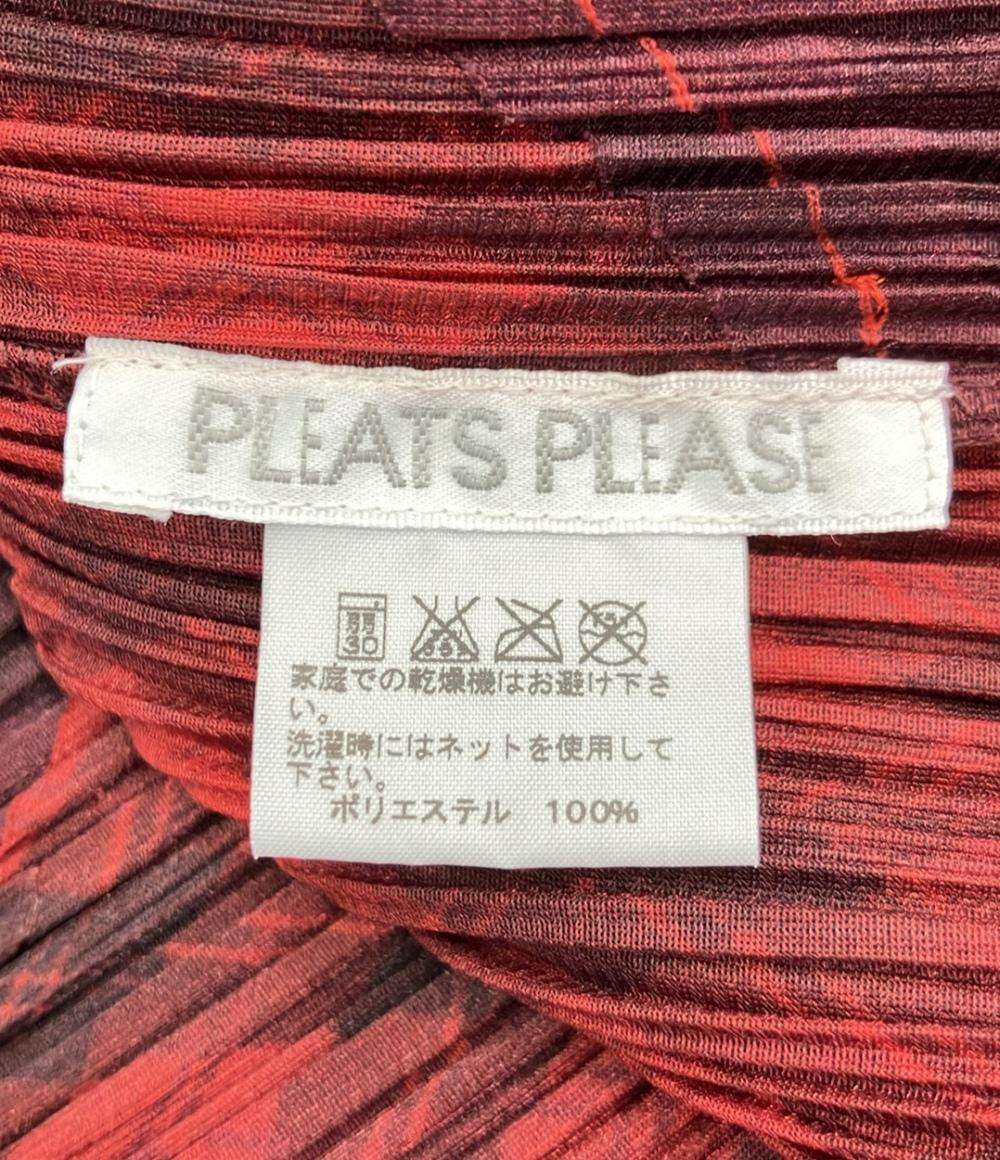 美品 プリーツプリーズ 半袖カットソー レディース SIZE 3 (L) PLEATS PLEASE