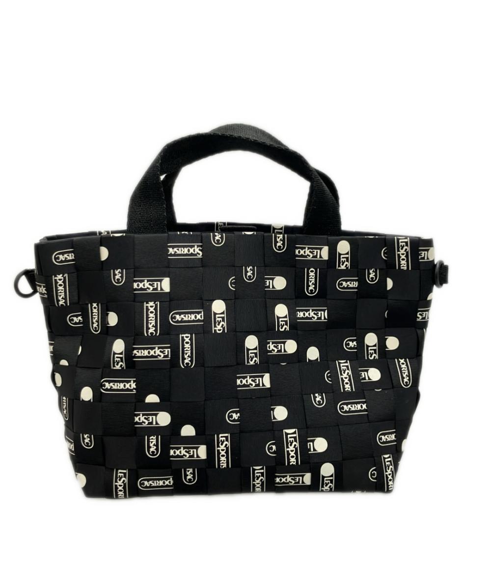 美品 LeSportsac ハンドバッグ ショルダーバッグ 2WAY 斜め掛け ナイロン レディース レスポートサック