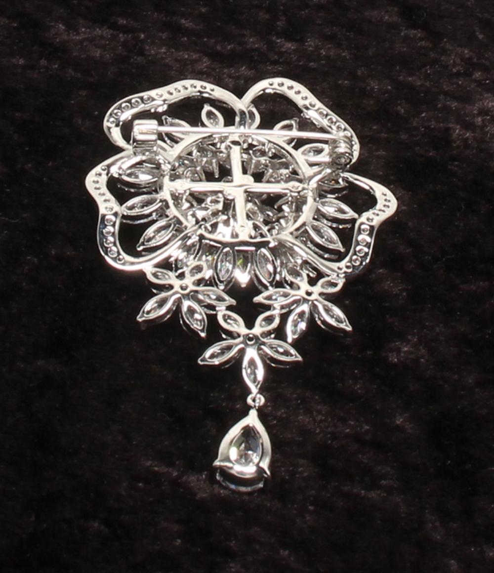 美品 ジンカ ネヅ ブローチ フラワーモチーフ 花モチーフ レディース Jinka Nezu