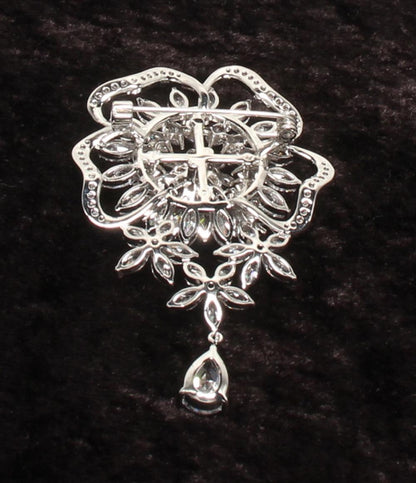 美品 ジンカ ネヅ ブローチ フラワーモチーフ 花モチーフ レディース Jinka Nezu