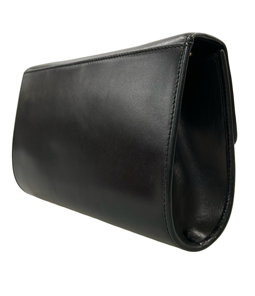 【中古】SALVATORE FERRAGAMO チェーンショルダーバッグ ブラック AQ-21 8761[79][240017659503] 中古・古着通販】Salvatore Ferragamo (サルヴァトーレ フェラガモ