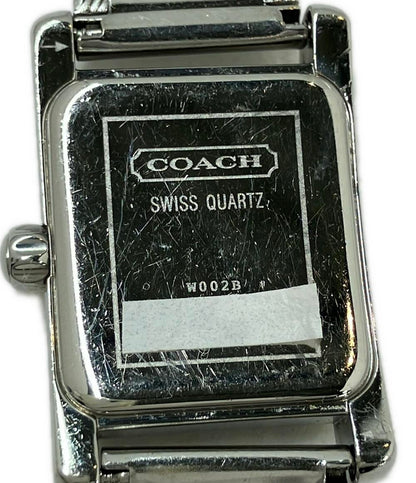 COACH 腕時計 クオーツ シルバー W002B レディース コーチ