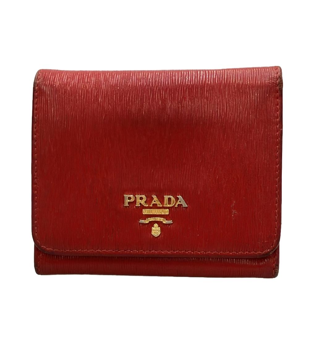 プラダ 三つ折り財布 レディース PRADA