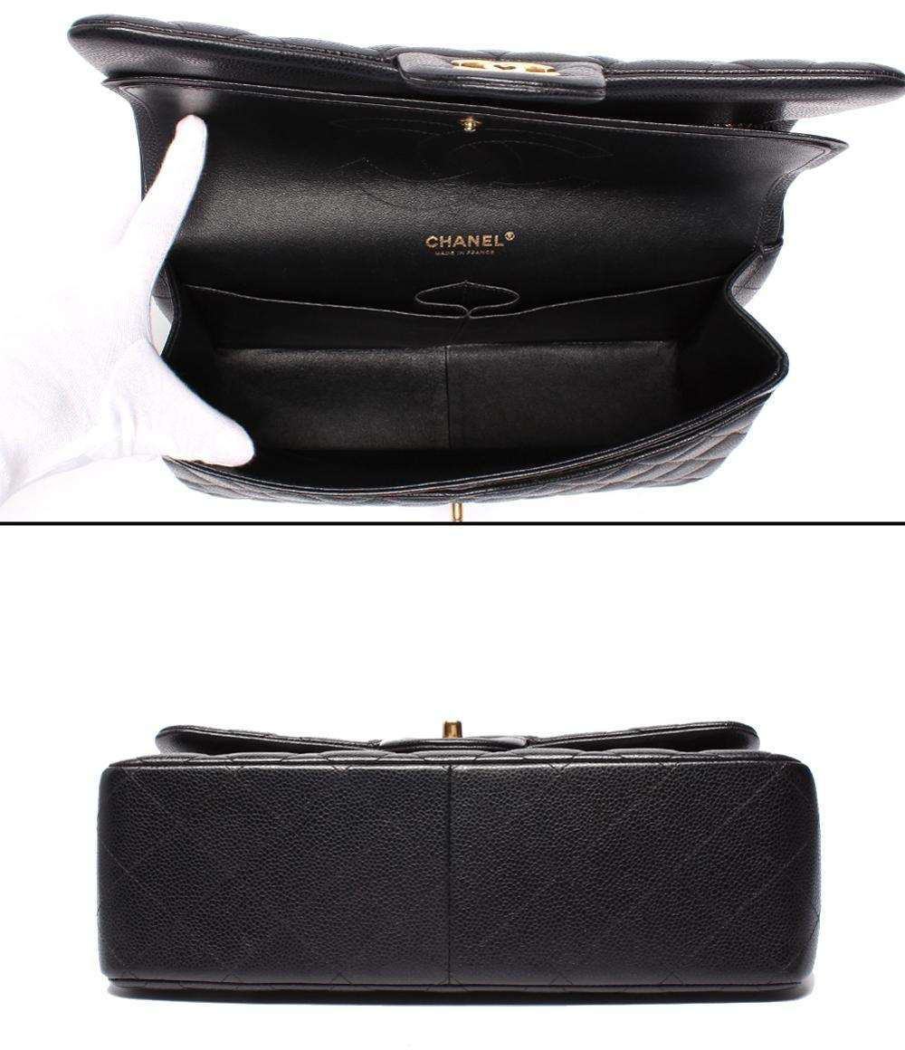 CHANEL チェーンショルダーバッグ ダブルチェーン ダブルフラップ