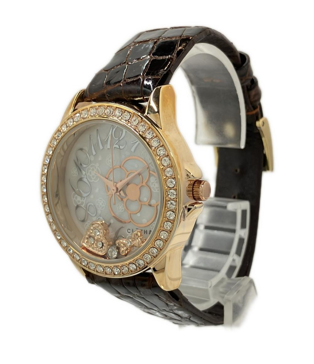 CLATHAS 腕時計 クオーツ シェル レディース クレイサス