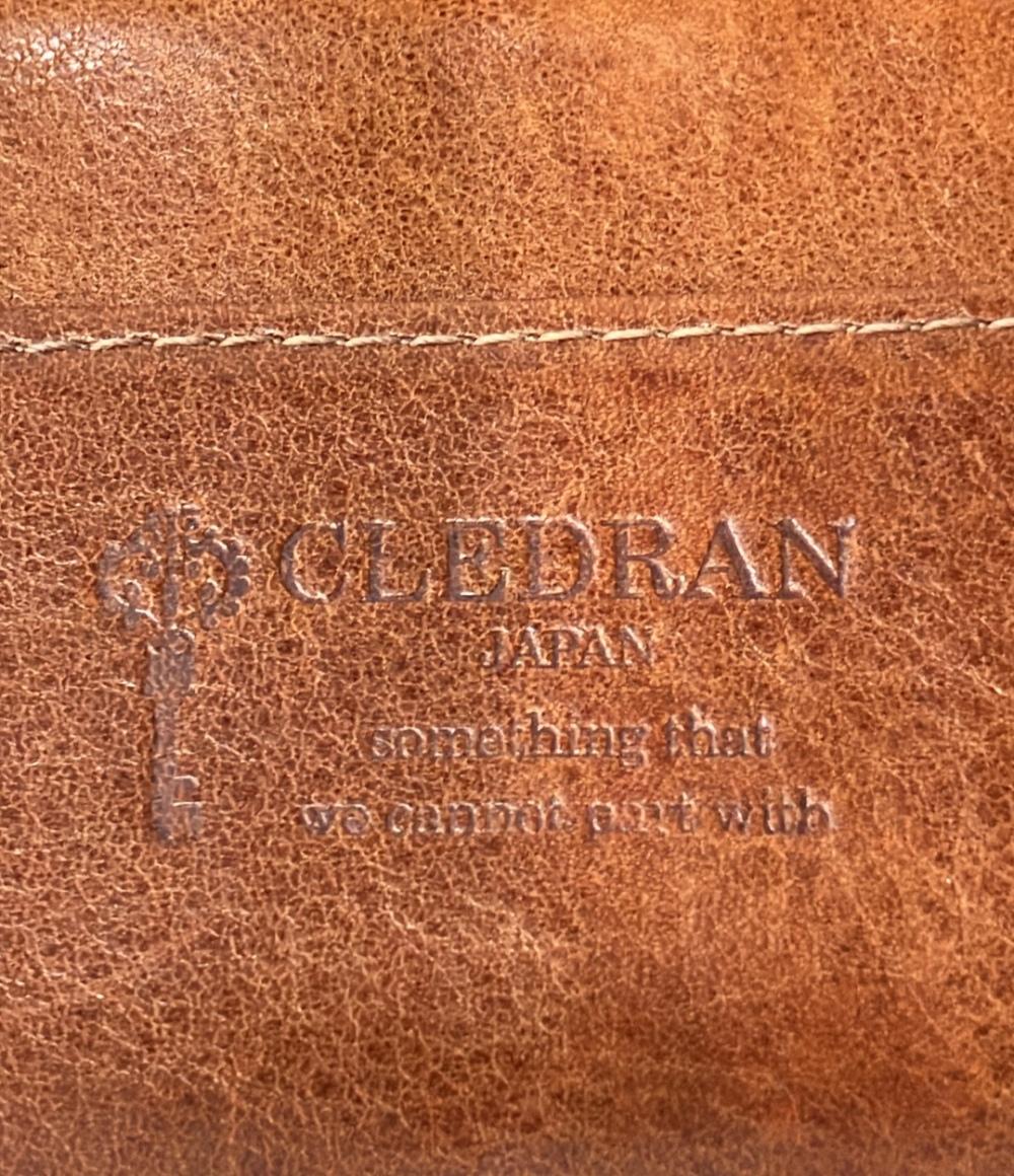 美品 二つ折り財布 レディース CLEDRAN