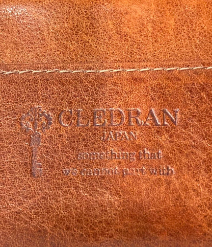 美品 二つ折り財布 レディース CLEDRAN