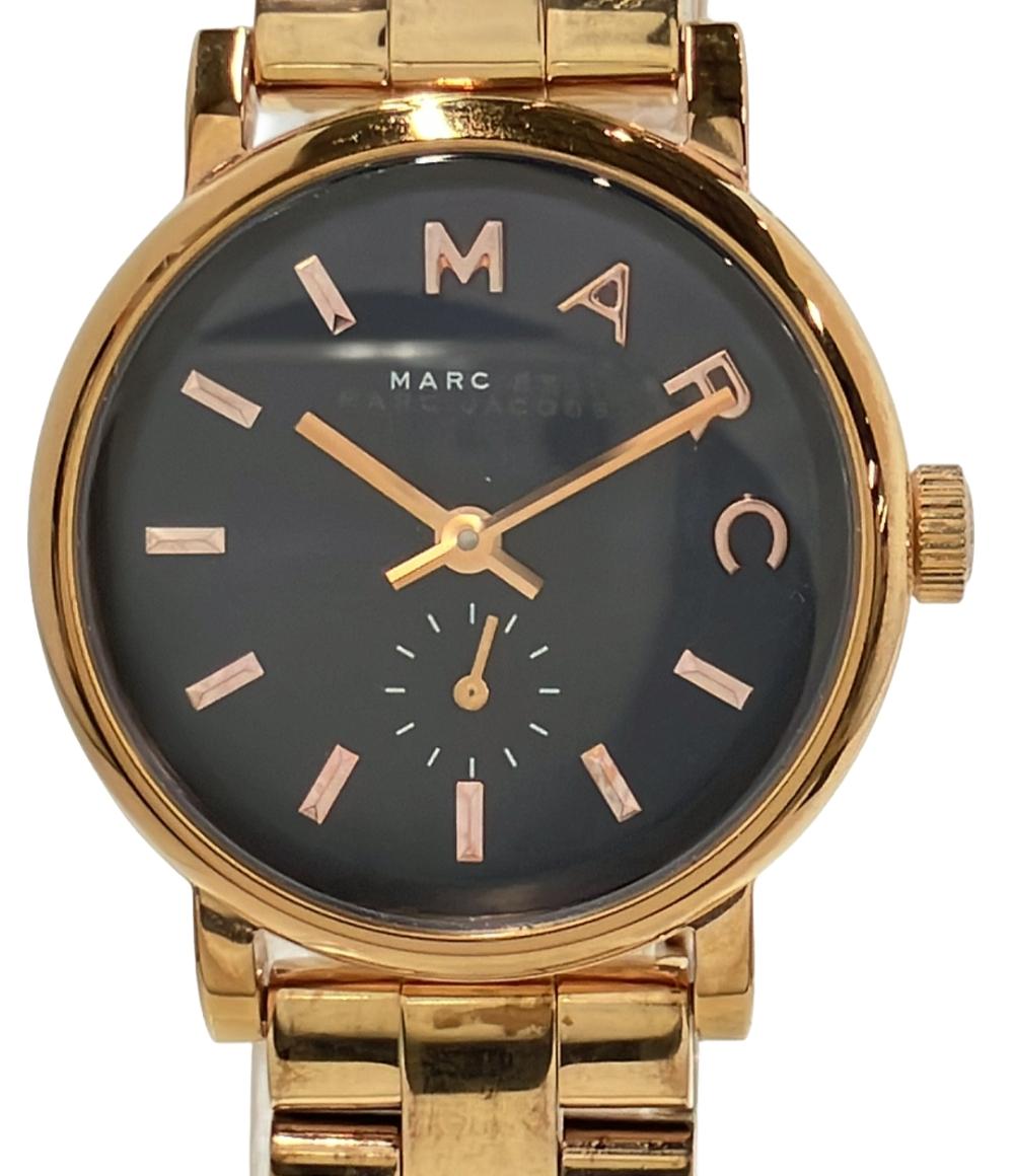 マークバイマークジェイコブス 腕時計 クオーツ ブラック MBM3332 レディース MARC BY MARC JACOBS