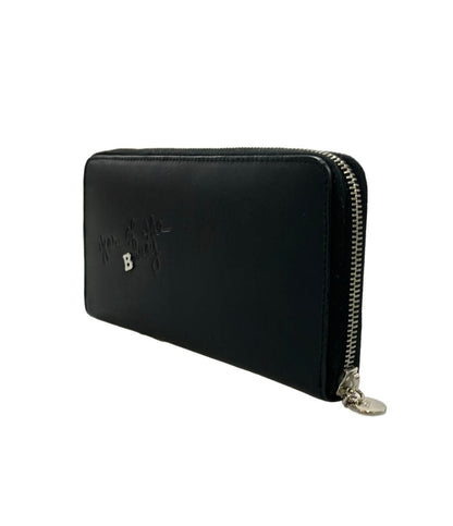 美品 BALLY ラウンドファスナー長財布 レザー レディース バリー