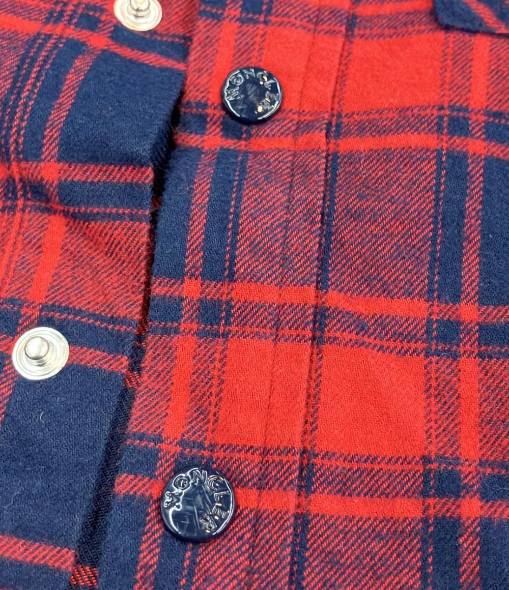 MONCLER チェックシャツ C-QIND-23-14684 キッズ SIZE 6A (120) モンクレール