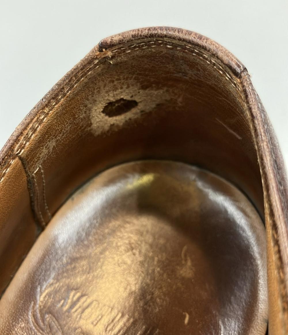 訳あり スコッチグレイン ドレスシューズ ストレートチップ メンズ SIZE 25 1/2 (S) SCOTCH GRAIN