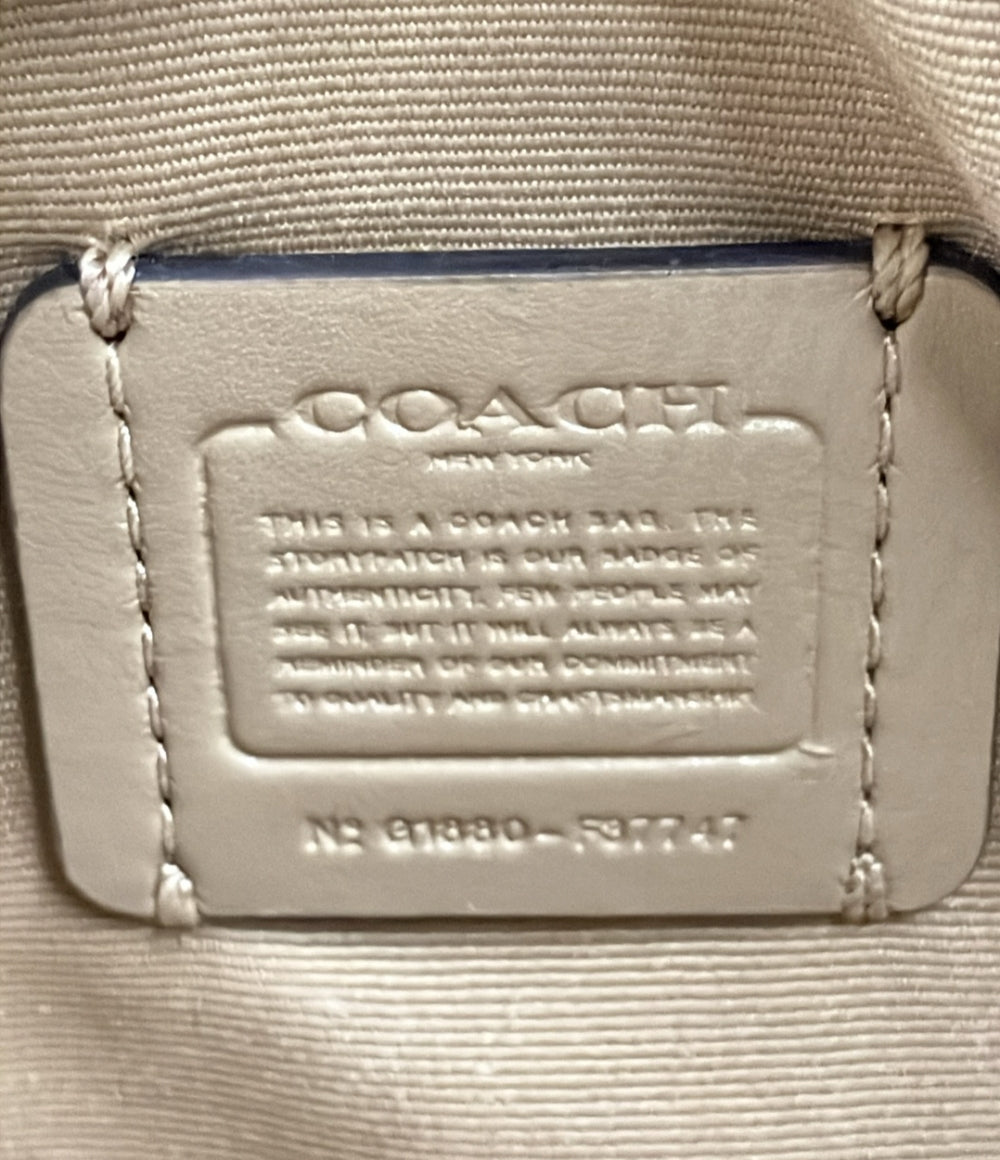 美品 コーチ ショルダーバッグ 星型スパンコール F37747 レディース COACH