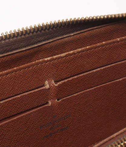 訳あり LOUIS VUITTON ラウンドファスナー長財布 ジッピー ウォレット モノグラム M60017 メンズ レディース ルイ・ヴィトン