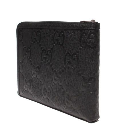 美品 GUCCI クラッチバッグ ジャンボGG 792262 520981 メンズ グッチ
