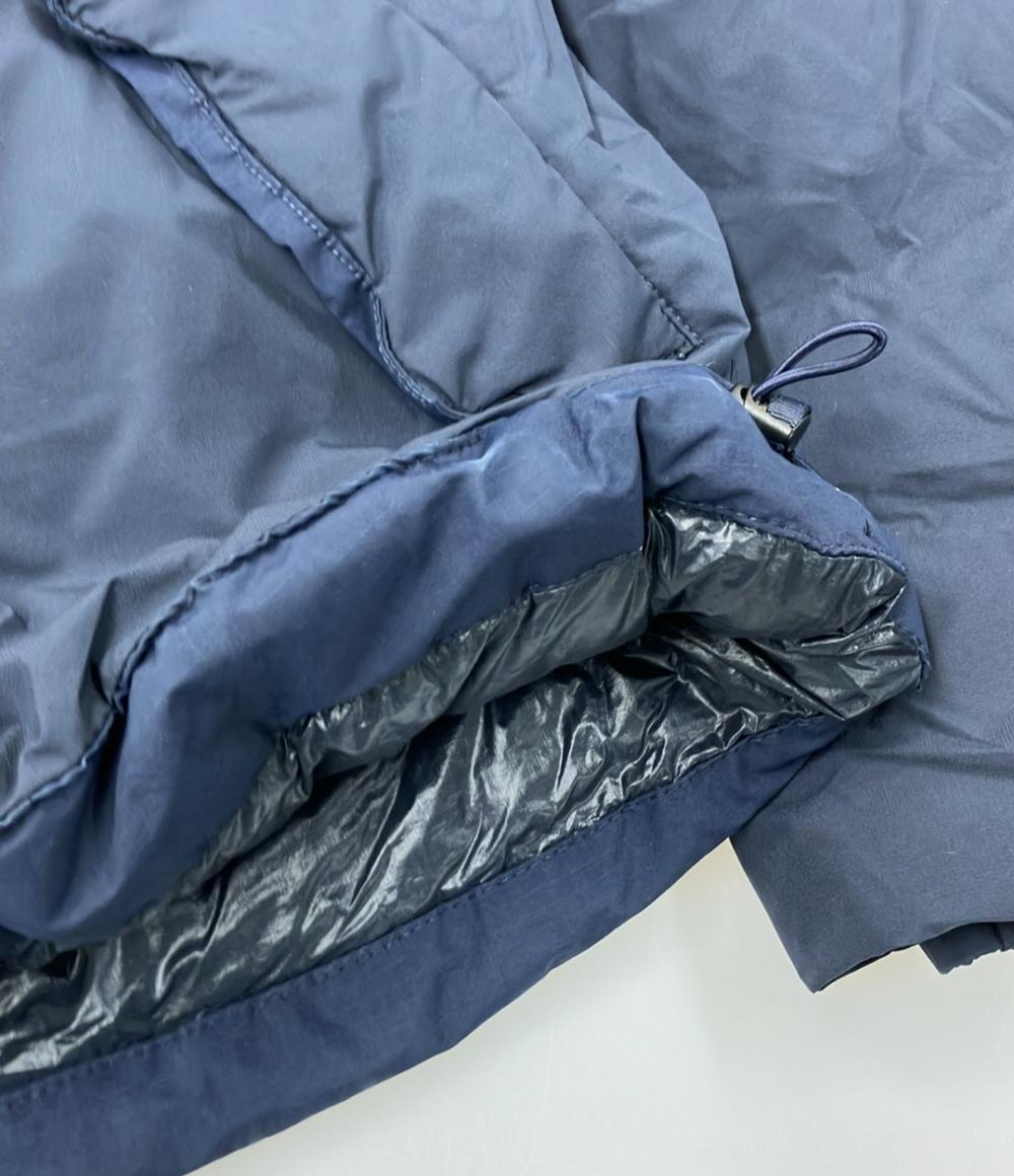 美品 ザノースフェイスパープルレーベル フーデッドファー シームレス ダウンジャケット レディース SIZE M THE NORTH FACE PURPLE LABEL