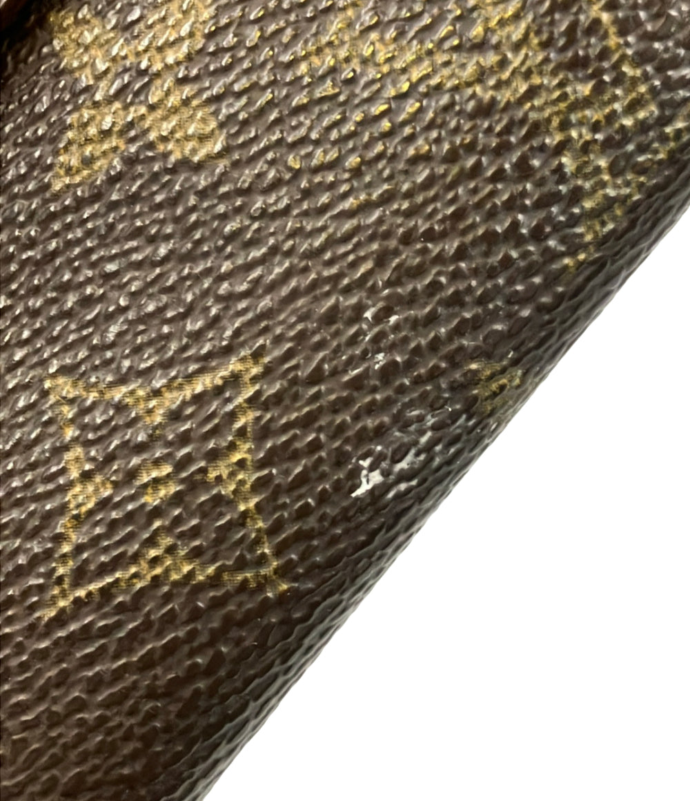 LOUIS VUITTON 長財布 ポシェット ポルト モネ クレディ モノグラム M61725 レディース メンズ ルイ・ヴィトン