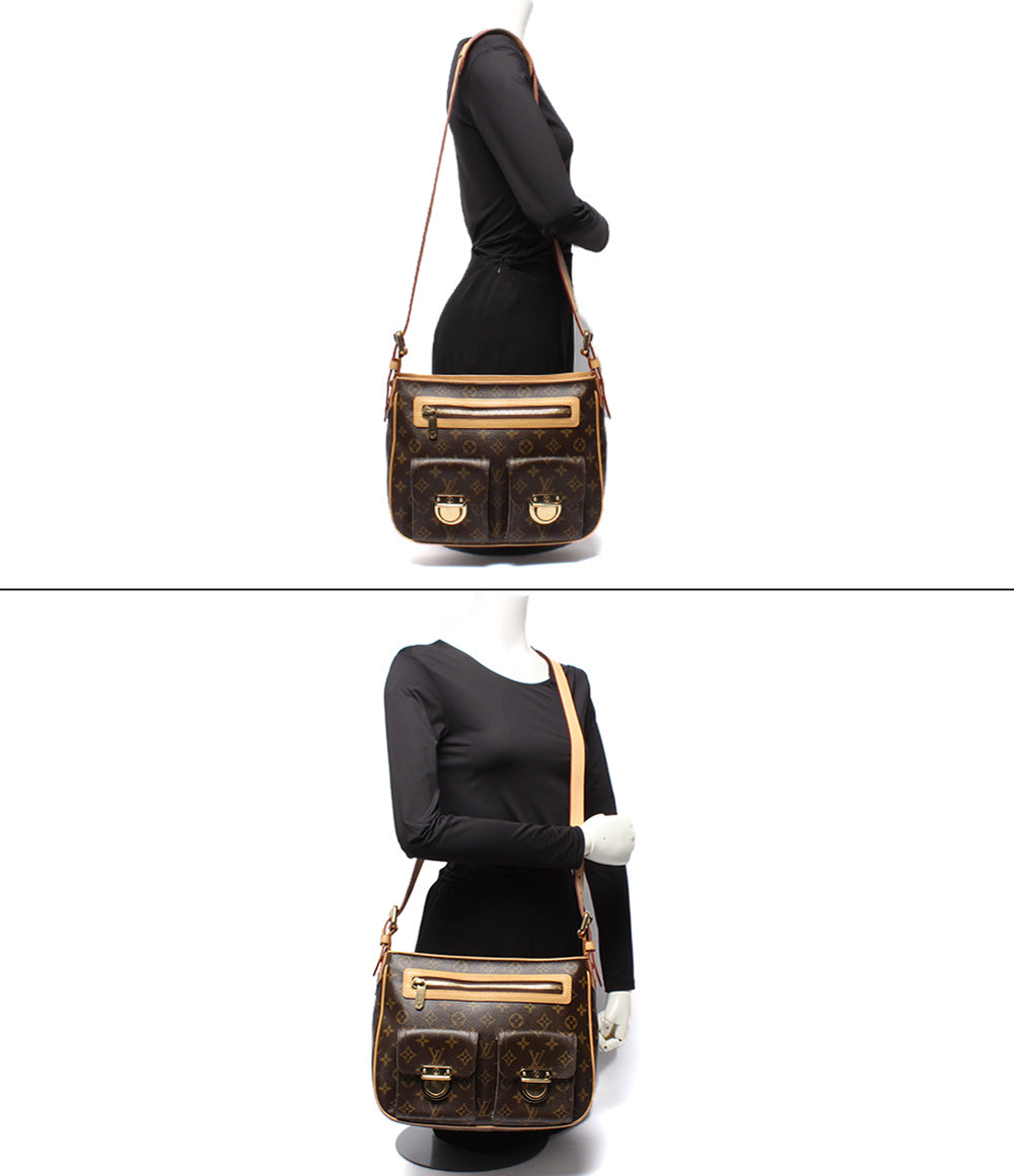 LOUIS VUITTON ショルダーバッグ 斜め掛け ハドソンGM モノグラム M40045 レディース ルイ・ヴィトン