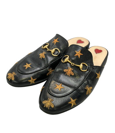 GUCCI プリンスタウンミュール スリッパ 505268 レディース SIZE 37 (23.5cm) グッチ