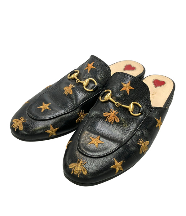 GUCCI プリンスタウンミュール スリッパ 505268 レディース SIZE 37 (23.5cm) グッチ