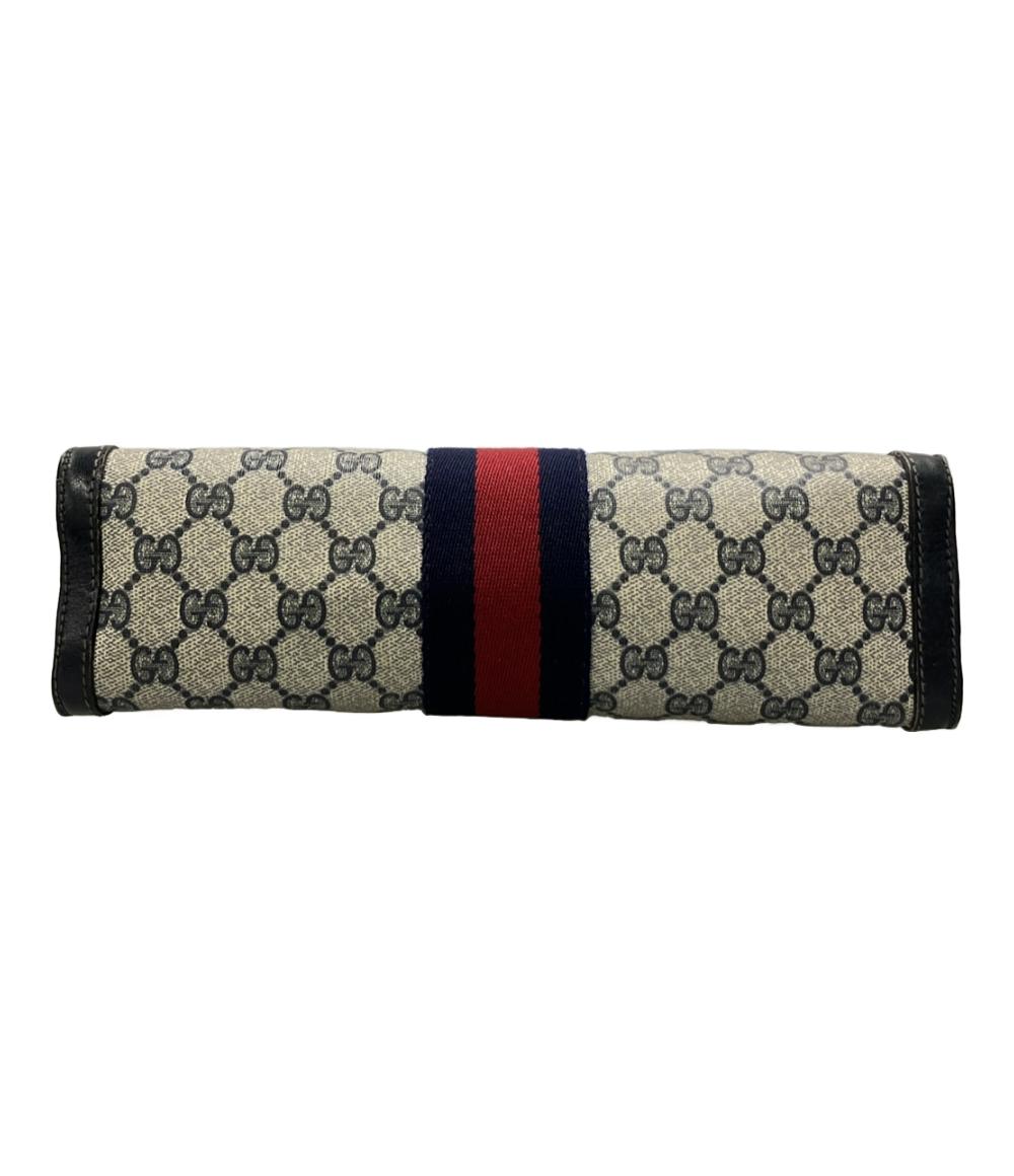 GUCCI クラッチバッグ セカンドバッグ シェリーライン GGスプリーム