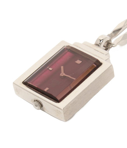 ANNA SUI 時計 ネックレス ペンダント クオーツ パープル系 Y150-5L10 レディース アナスイ