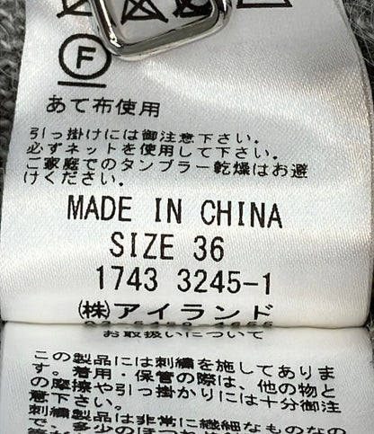 グレースコンチネンタル フラワー刺繍ニットワンピース レディース SIZE 36 (XS) GRACE CONTINENTAL