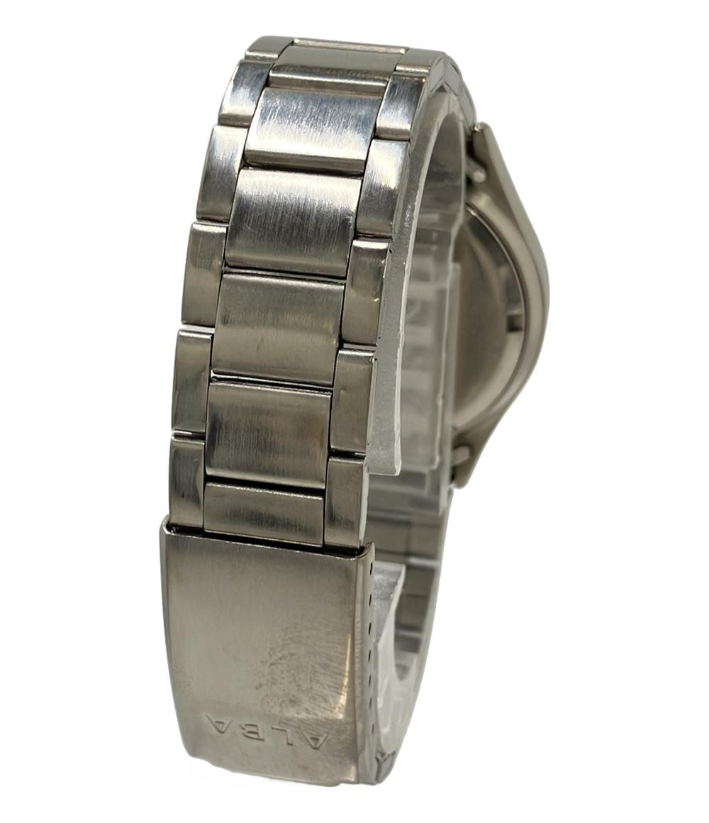 SEIKO 腕時計 アルバ クオーツ ゴールド メンズ セイコー