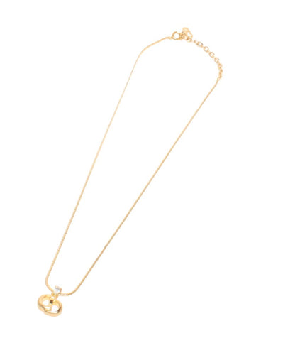 美品 Christian Dior ネックレス CDロゴ レディース クリスチャンディオール