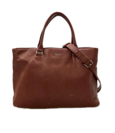agnes b. 2way トートバッグ ショルダーバッグ 斜め掛け レディース アニエスベー